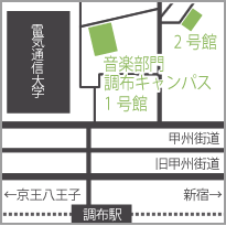 桐朋学園大学地図